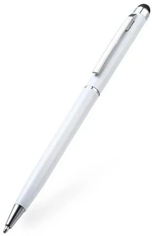 iLike PN1 Universāls 2in1 kapacitīvo ekrānu Stylus ar pildspalvu (Mobilajiem telefoniem un Planšetdatoriem) Balta