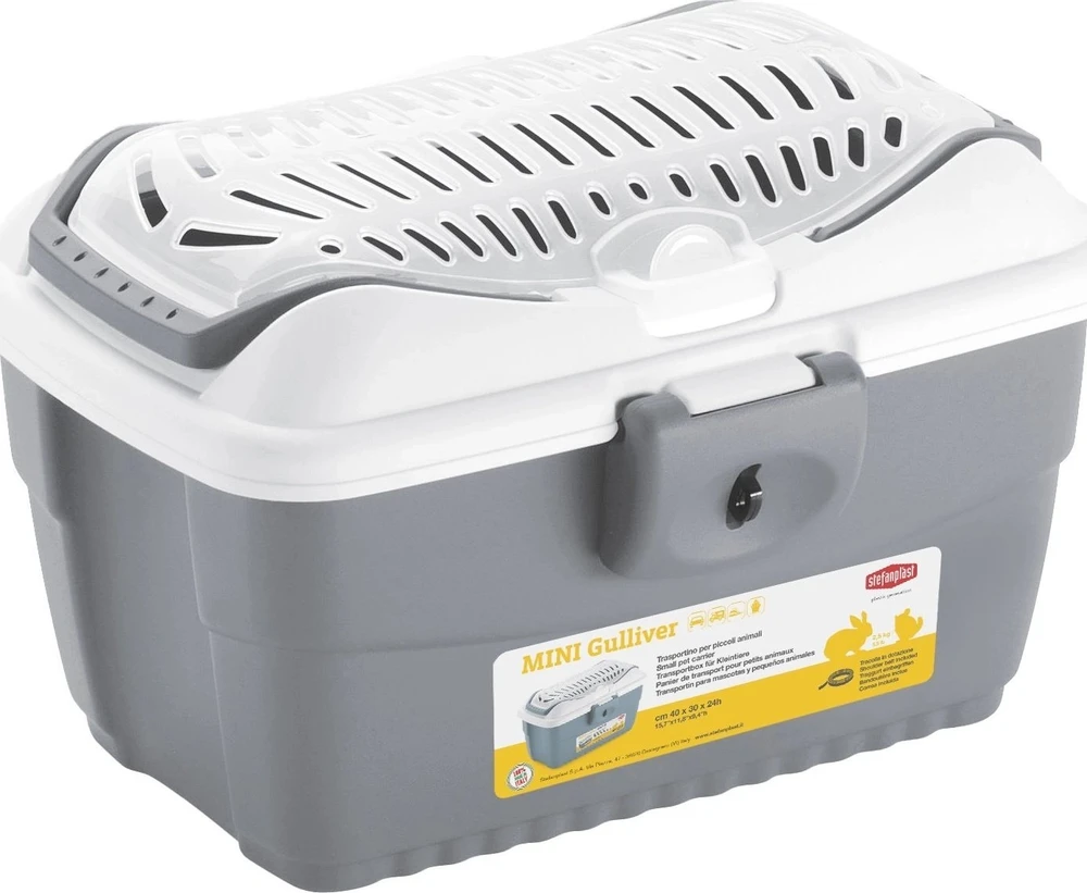 Stefanplast Zolux Transporter MINI GULLIVER kol. pilka