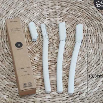 Grandininis pjūklas Bamboozy Dermaplaningo Veido ir Antakių Skustuvai – 3 vnt.