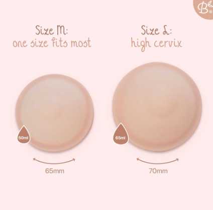 Bamboozy menstruacinio disko rinkinys – 2 diskai (M+L) su sterilizatoriumi ir dėklu