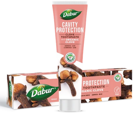 Vaistažolinė dantų pasta su gvazdikėliais Clove, Dabur, 100ml