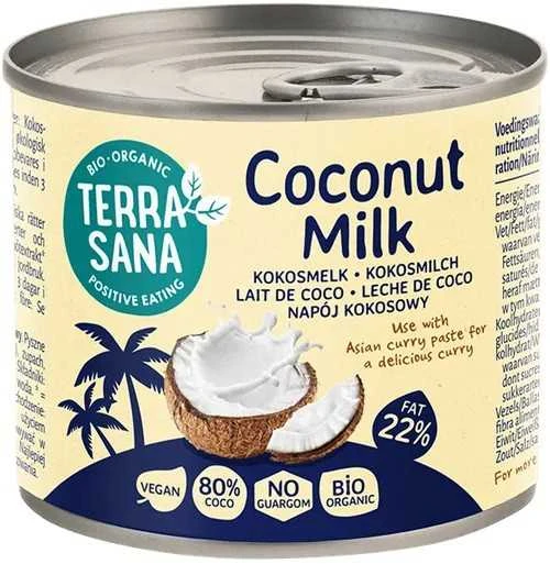 Grandininis pjūklas Ekologiškas kokosų pienas 22% riebumo, 200 ml.