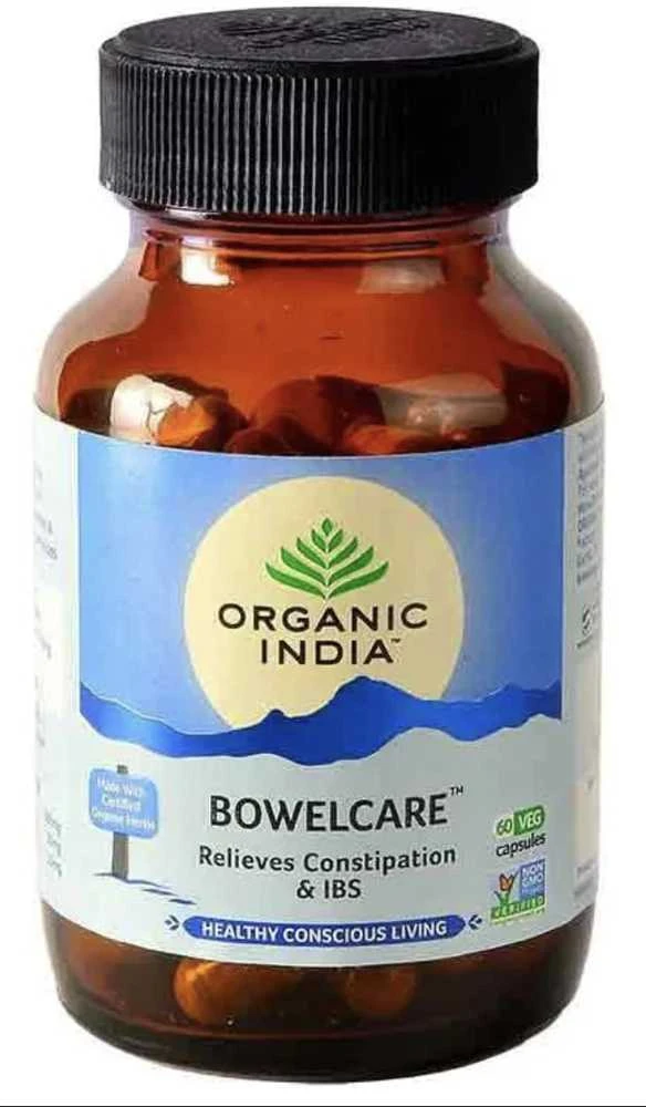 Ekologiškas maisto papildas "Bowelcare" ORGANIC INDIA, 60 kaps.