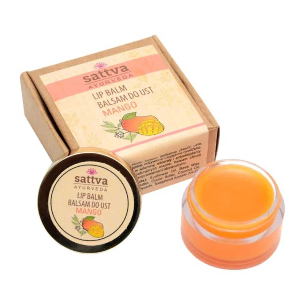 Lūpų balzamas Mango, Sattva Ayurveda, 5g