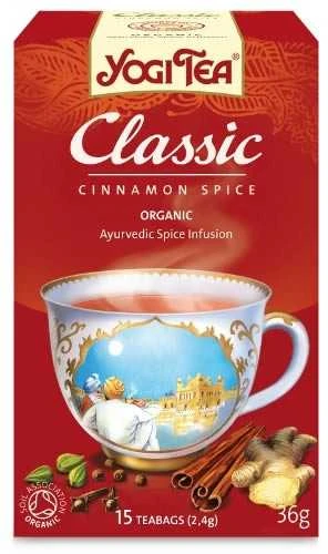 Ekologiškas žolelių ir prieskonių mišinys "Klasikinis" YOGI TEA 30g