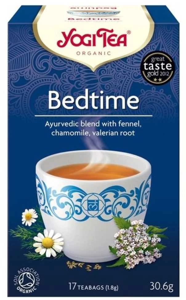 Prieskoninė arbata vakarui Bedtime, Yogi Tea, ekologiška, 17 pakelių