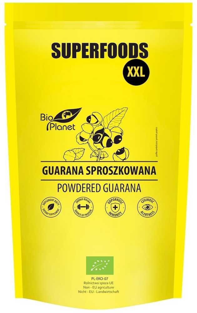 Grandininis pjūklas Ekologiški guaranos milteliai 500g | Bio Planet Superfoods