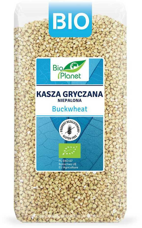 Ekologiški nekepinti grikiai (be glitimo) BIO PLANET, 500g
