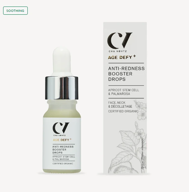 Grandininis pjūklas Ekologiški odos paraudimą mažinantys lašeliai Age Defy+ Anti-Redness Booster Drops, 10 ml | Žalias PEOPLE
