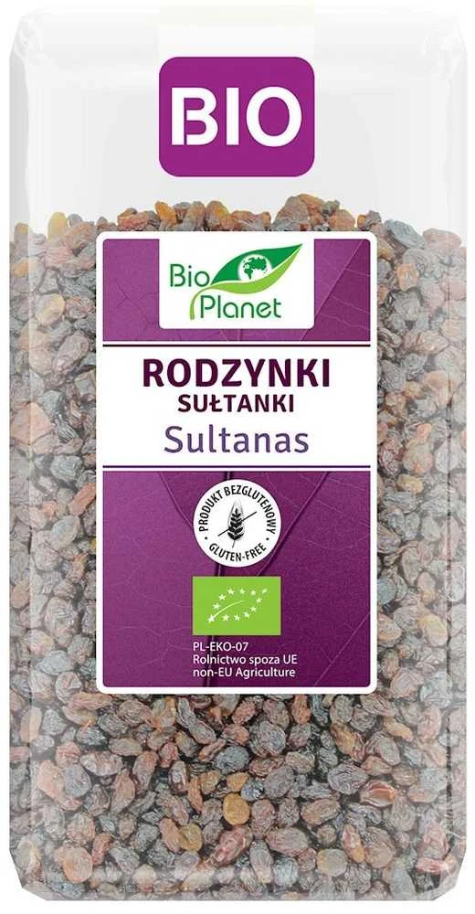 Grandininis pjūklas Ekologiškos džiovintos razinos Sultana BIO PLANET, 400g