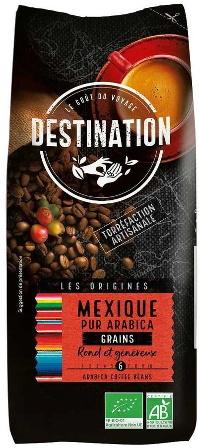 Ekologiškos kavos pupelės ARABICA MEXIQUE, DESTINATION, 1kg