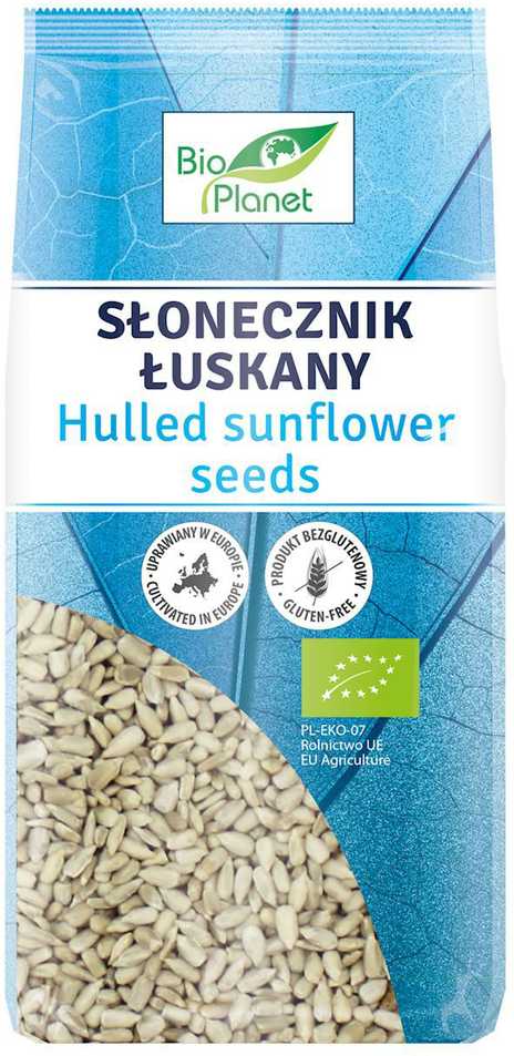 Grandininis pjūklas Ekologiškos lukštentos saulėgrąžos (be glitimo) BIO PLANET, 350 g