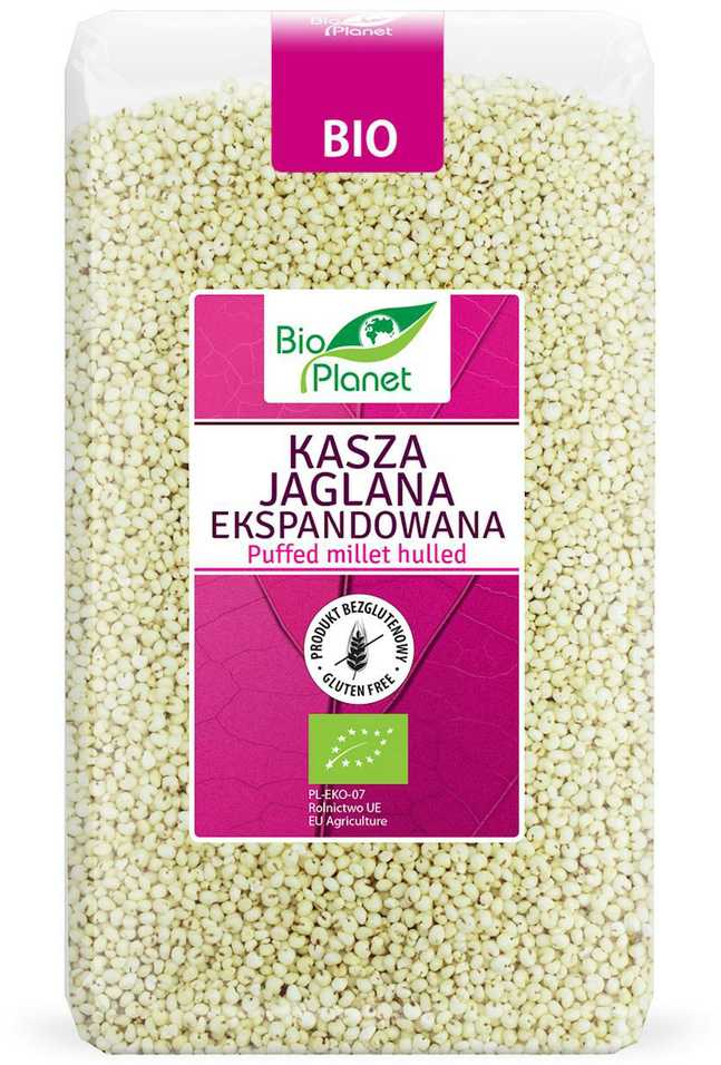 Grandininis pjūklas Ekologiškos pūstos soros (be glitimo) BIO PLANET, 150 g