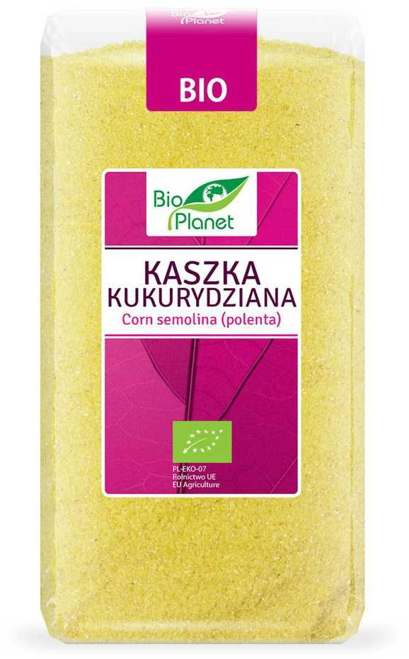 Grandininis pjūklas Ekologiškos smulkintos kukurūzų kruopos Polenta BIO PLANET, 500g