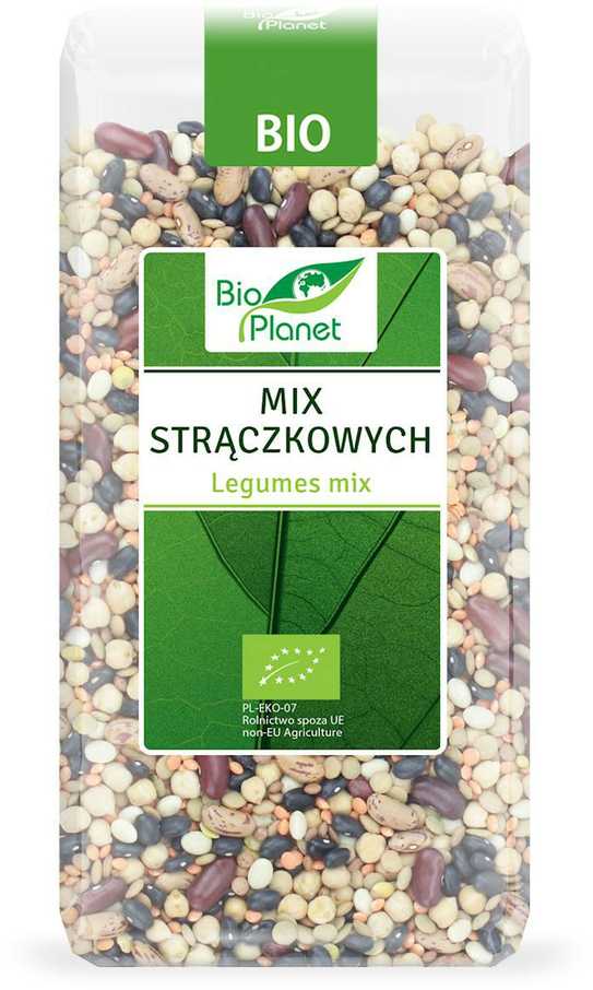 Ekologiškų ankštinių pupelių mišinys BIO PLANET, 400g.