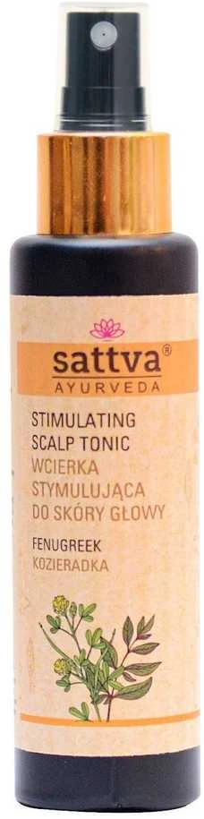 Plaukų ir galvos odos tonikas su ožrage Fenugreek, Sattva Ayurveda, 100ml