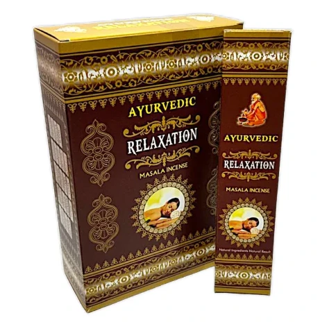 Grandininis pjūklas Rankų darbo smilkalai „Ayurvedic Masala Relaxation“ (15 g), Gaia Center