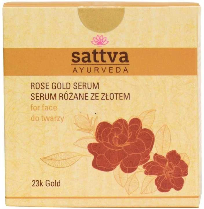 Veido odos serumas Rose Gold, Sattva Ayurveda, 15ml
