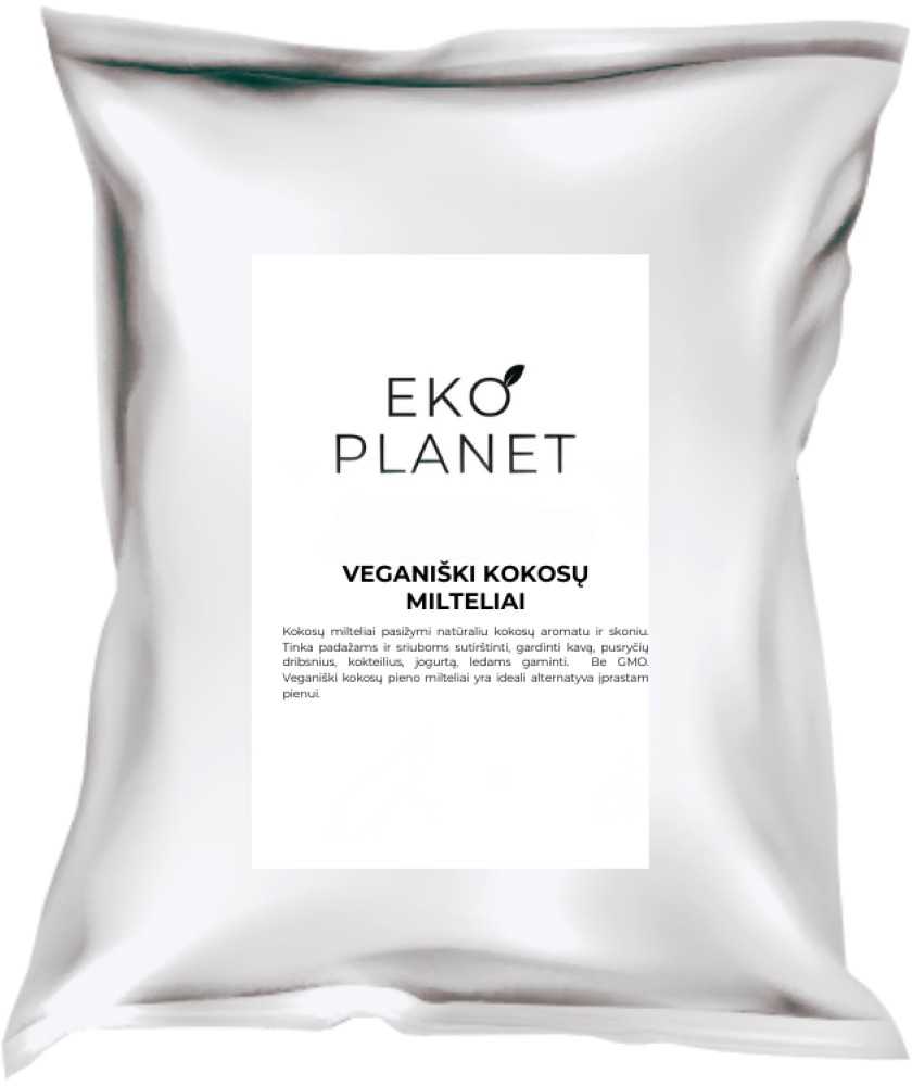 Veganiški kokosų pieno milteliai EKO PLANET, 1kg