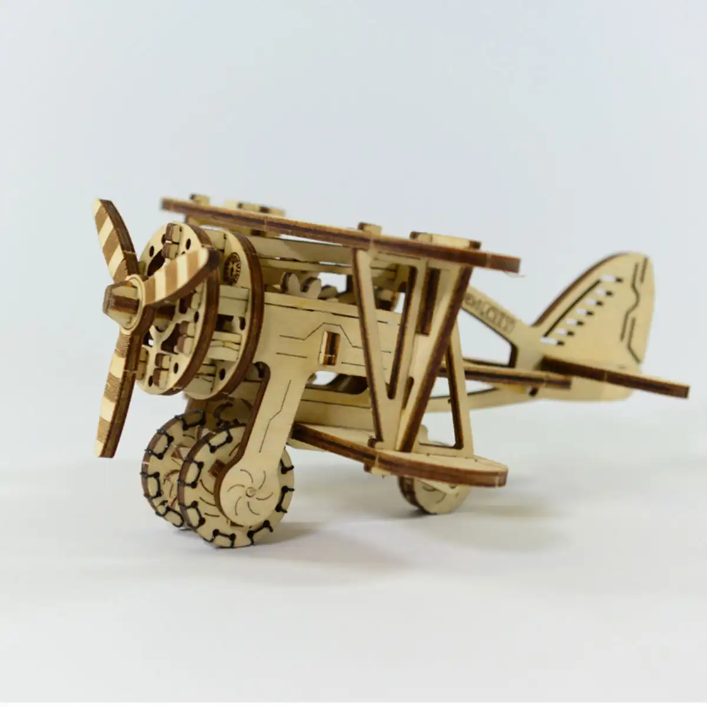 Dėlionė Wooden city Mediniai 3D galvosūkiai - dvipusis dvipusis plokštuma
