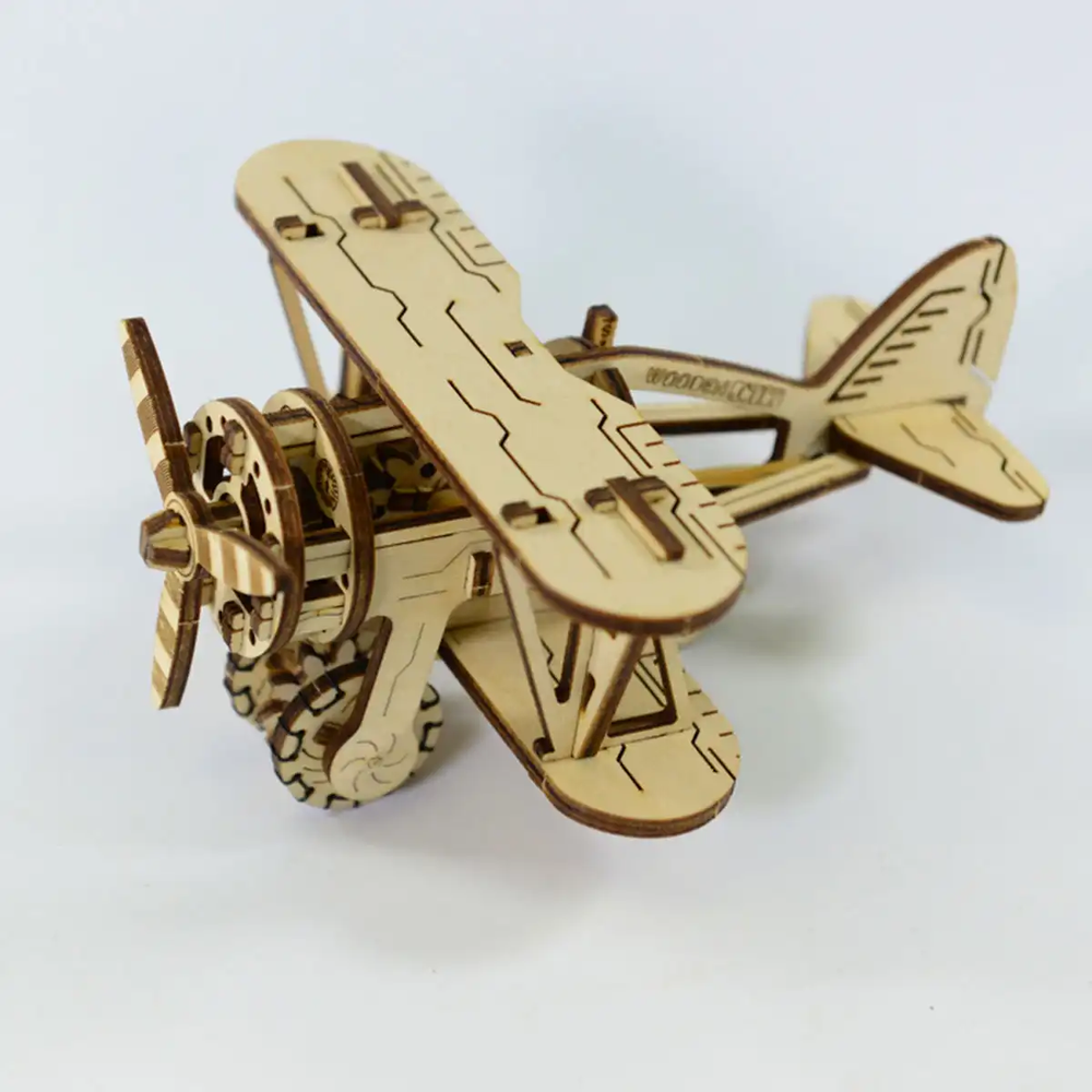 Dėlionė Wooden city Mediniai 3D galvosūkiai - dvipusis dvipusis plokštuma