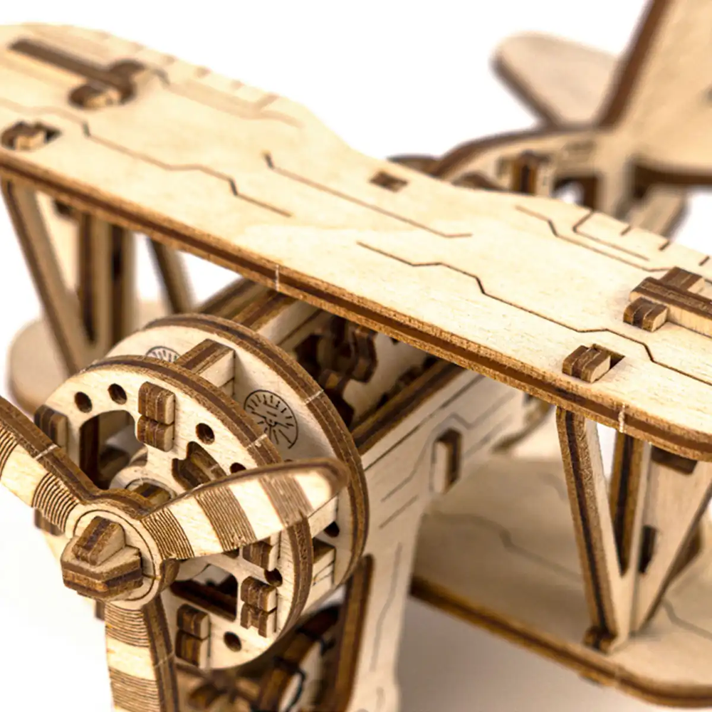 Dėlionė Wooden city Mediniai 3D galvosūkiai - dvipusis dvipusis plokštuma