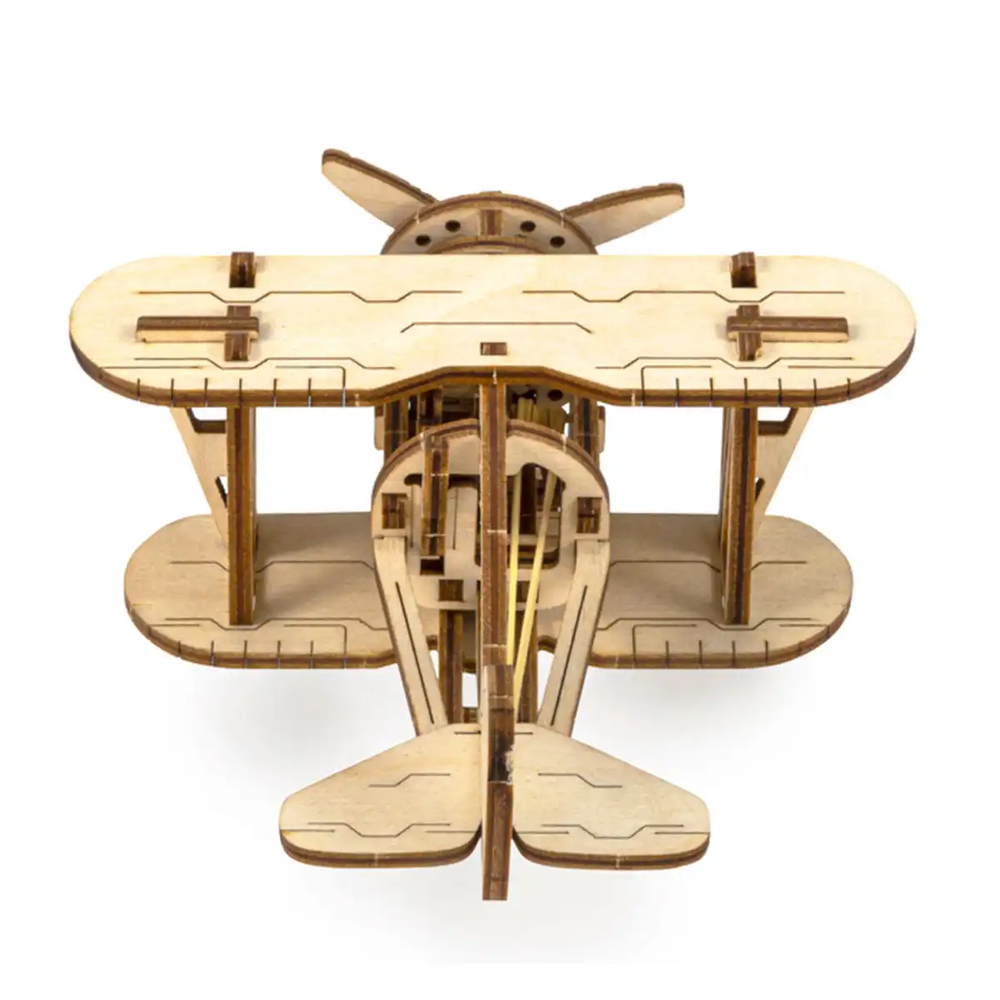 Dėlionė Wooden city Mediniai 3D galvosūkiai - dvipusis dvipusis plokštuma
