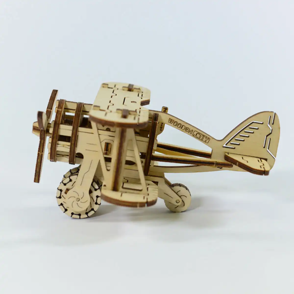 Dėlionė Wooden city Mediniai 3D galvosūkiai - dvipusis dvipusis plokštuma