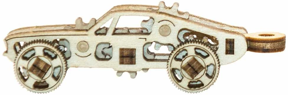 Dėlionė WOODEN CITY 3D Mediniai Galvosūkiai Sportiniai Automobiliai