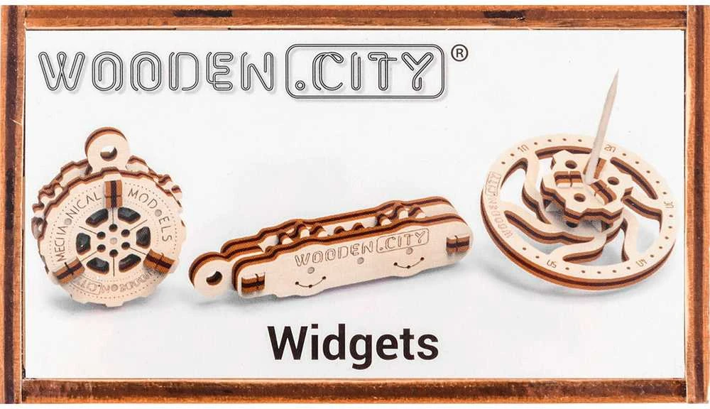 WOODEN CITY 3D mediniai dėlionės modeliai – Originalūs aksesuarai