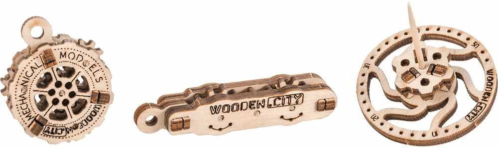 WOODEN CITY 3D mediniai dėlionės modeliai – Originalūs aksesuarai