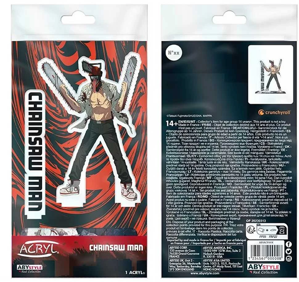Abystyle CHAINSAW MAN - Acryl - grandininis pjūklas Man