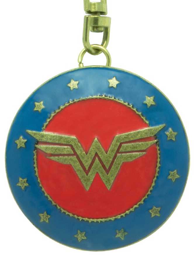 Abysse Corp DC COMICS 3D raktų pakabukas – „Wonder Woman“ skydas