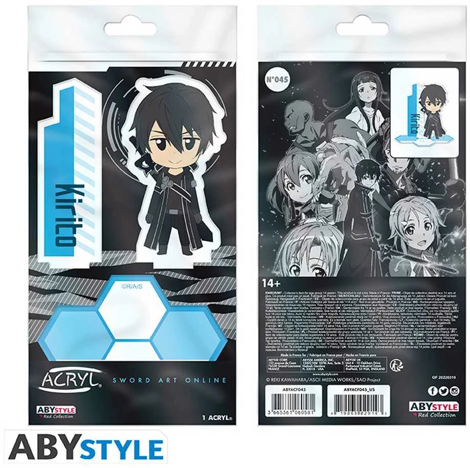 Abystyle SWORD ART ONLINE - Acryl - Kirito