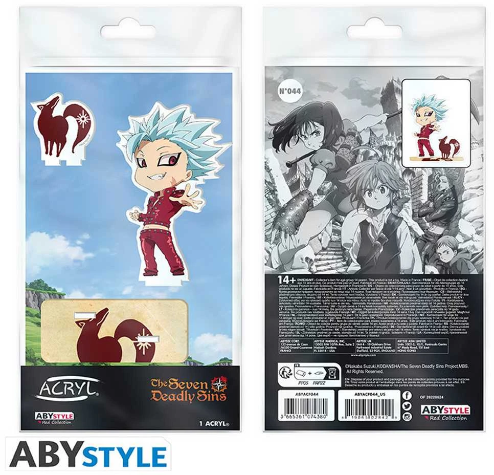 Abystyle THE SEVEN DEADLY SINS - Acryl - Ban
