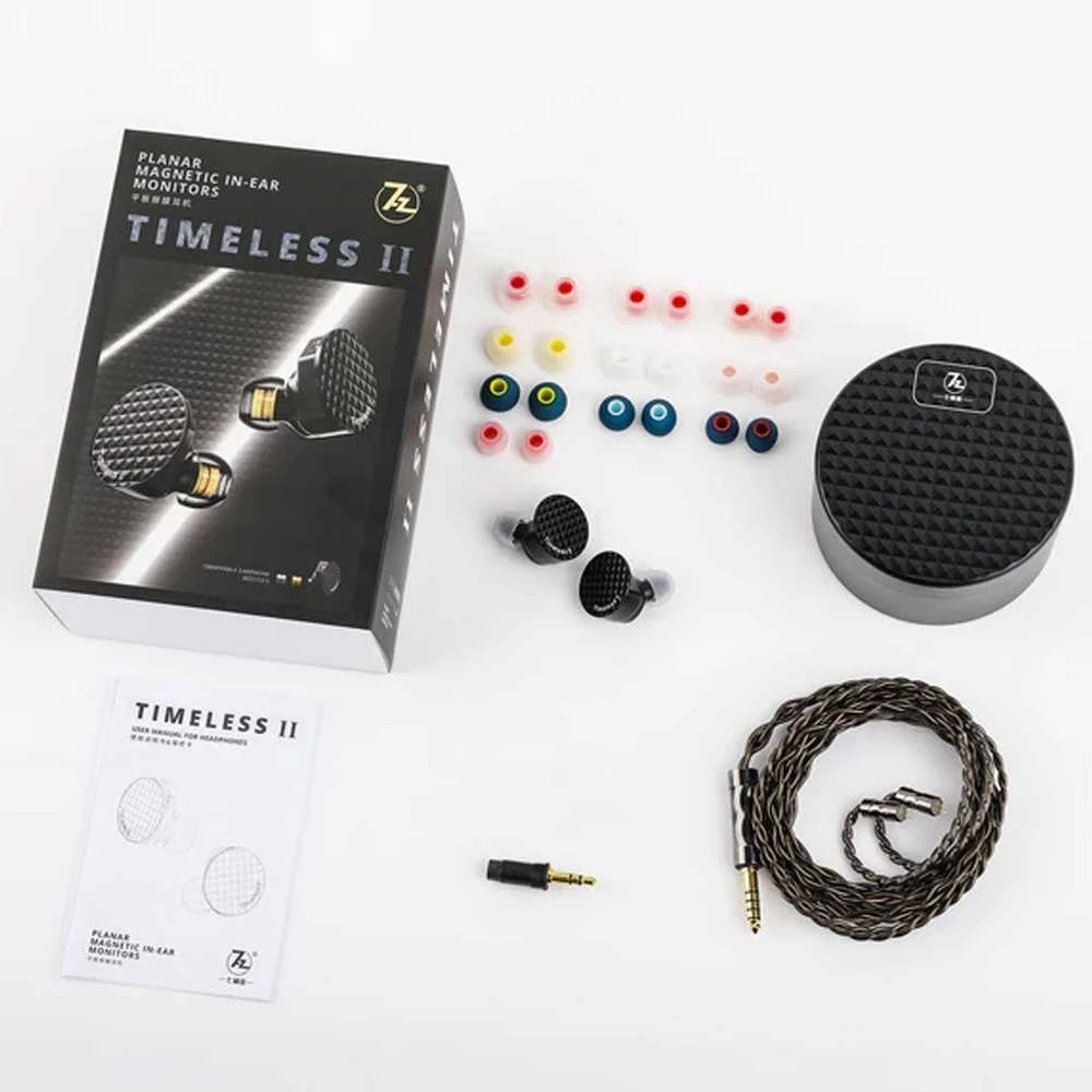 Ausinės 7HZ Timeless II Ausinukai | Juodas