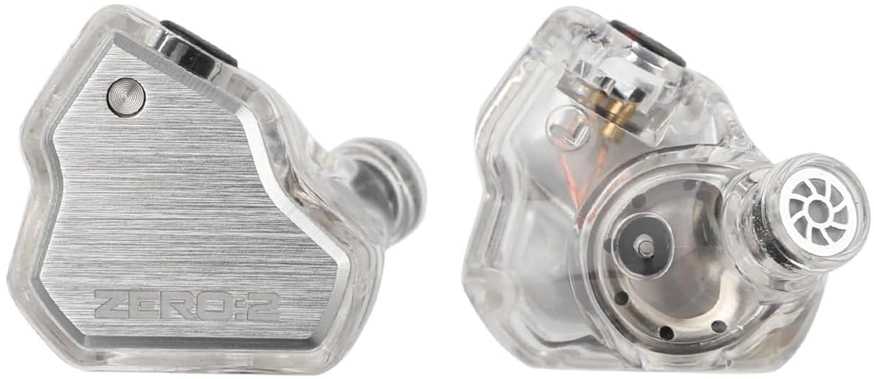 Ausinės 7Hertz 7HZ x Crinacle Zero 2, Sidabrinis