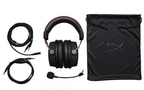 Žaidimų ausinės HyperX Cloud Alpha, Juodos