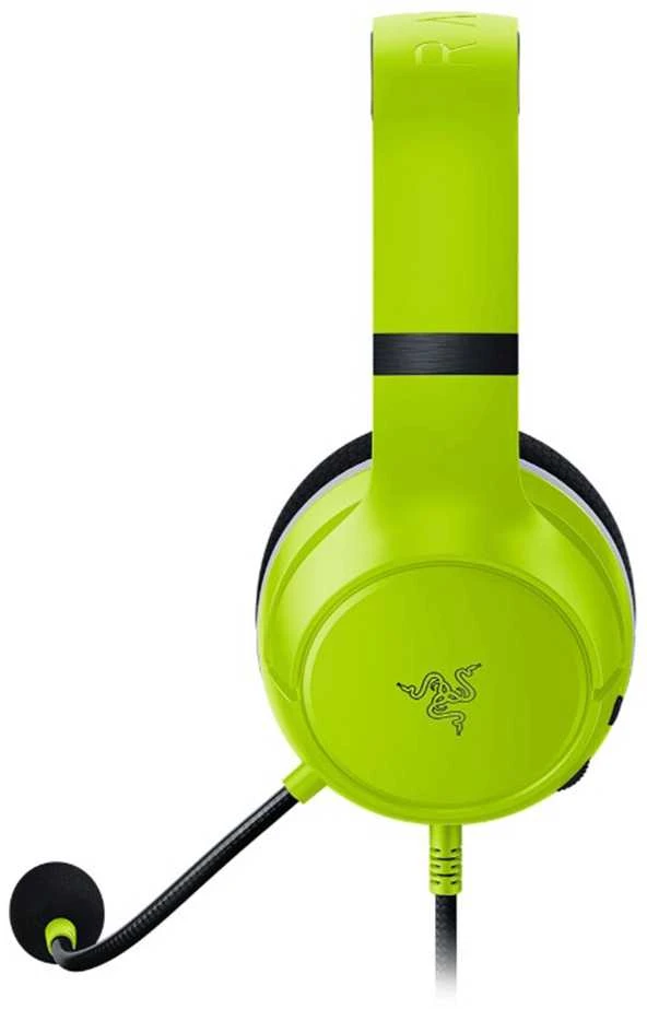 Razer Ausinės Žaidimams / skirta  Xbox, su mikrofonu, Lime, su laidu