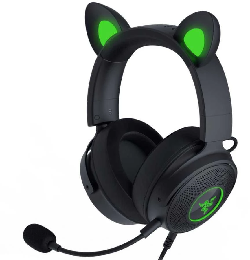 Razer | su laidu | Over-Ear | Ausinės Žaidimams | Kraken V2 Pro, Kitty Edition