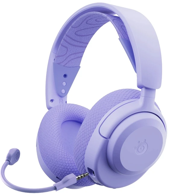 Ausinės STS Steelseries Arctis Nova 3P Laisvų rankų įranga Bevielis Su lankeliu Žaidimams C tipo USB Bluetooth Lavanda