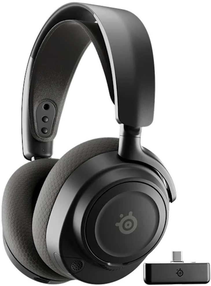SteelSeries Ausinės Žaidimams | Arctis Nova 7X Gen 2 | Bluetooth | Over-Ear | Mikrofonas | Noise canceling | Belaidės | Juodas