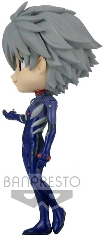 Bandai „Evangelion“: Naujas teatro leidimas – Q posket Kaworu Nagisa Plugsuit stiliaus figūrėlė (A versija)
