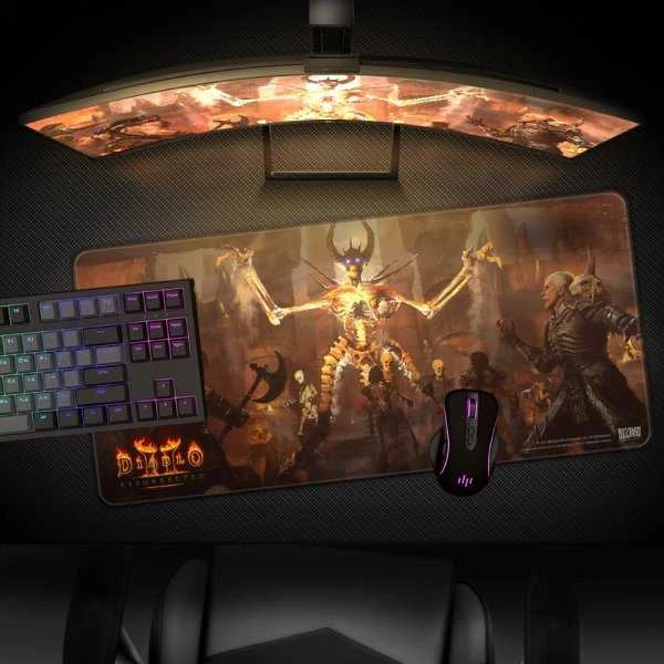 Blizzard Diablo 2 Resurrected Mephisto pelės kilimėlis | 900x420x4mm