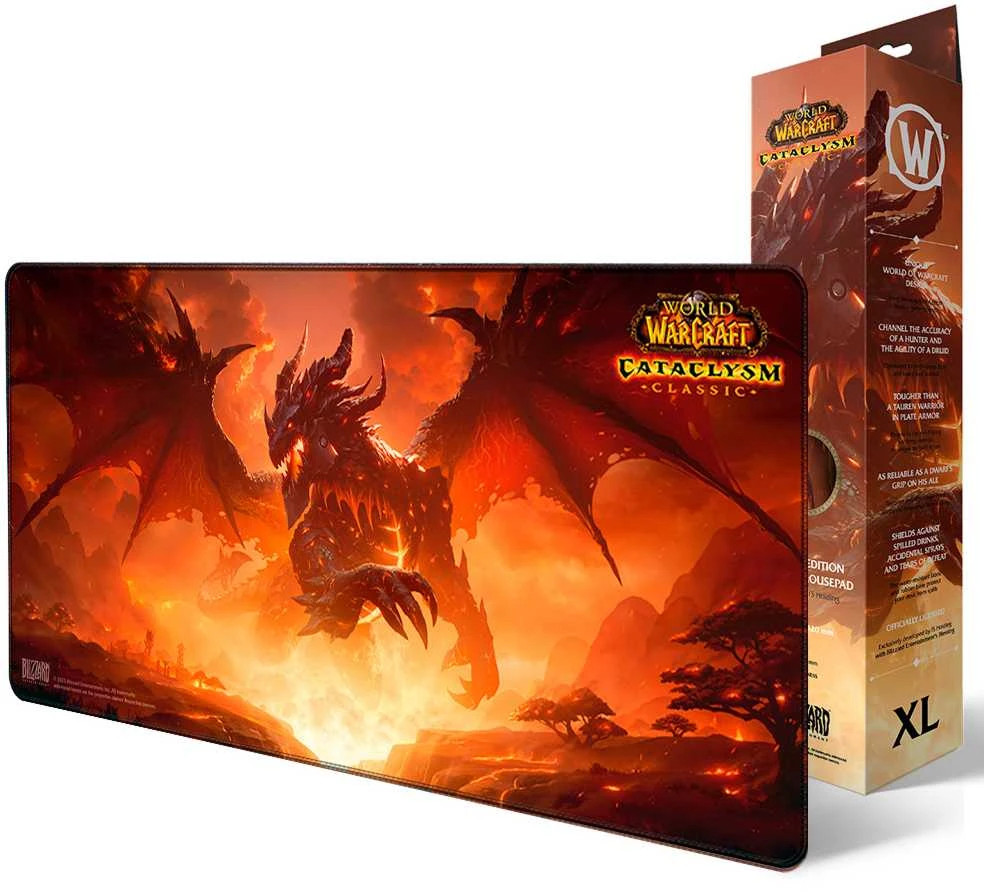 Blizzard World of WarCraft - Cataclysm Deathwing XL Pelės kilimėlis