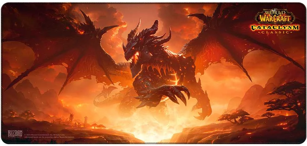 Blizzard World of WarCraft - Cataclysm Deathwing XL Pelės kilimėlis