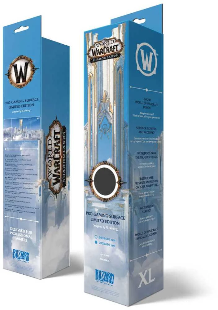 Blizzard World of Warcraft Shadowlands: Bastion pelės kilimėlis | 900x420x4mm
