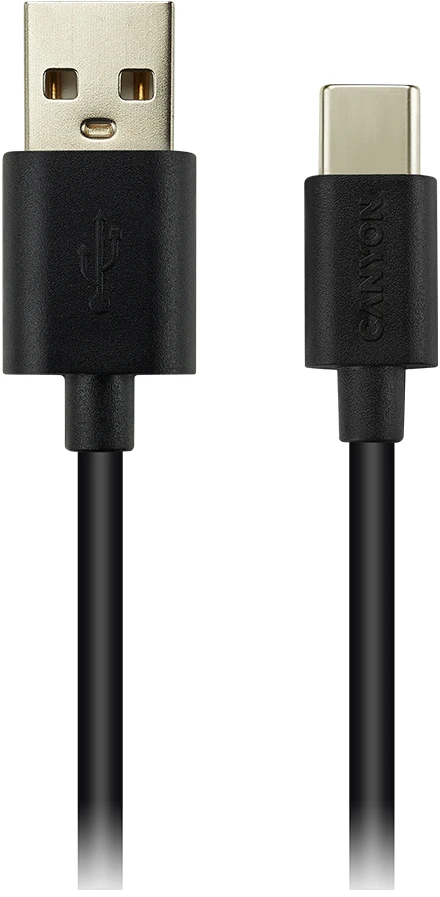 CANYON cable UC-2 USB-C 5W 2m Juodas