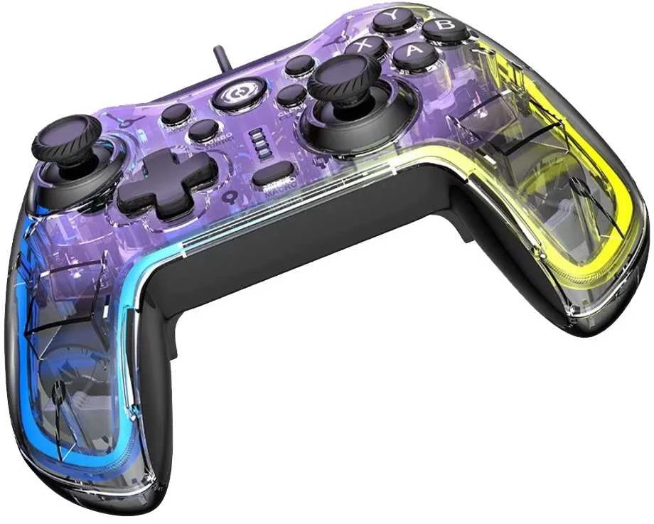 CANYON žaidimų pultelis Brighter GP-02 Wired Crystal