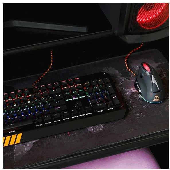 Mechaninė klaviatūra žaidimams Canyon Hazard GK-6, Mėlyna Switch, LED, US išdėstymas